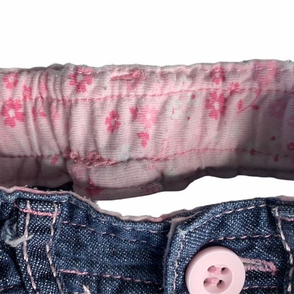 Newborn jean pants w embroideries GUC - Picture 7 of 9